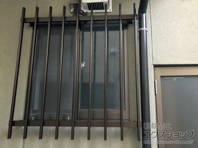 島根県松江市のの面格子・窓格子 たて面格子LA 施工例