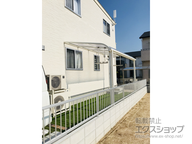 岡山県岡山市ののテラス屋根 ヴェクターテラス R型 テラスタイプ 単体 積雪〜20cm対応 施工例