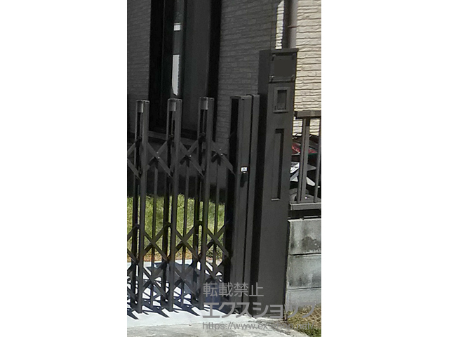 兵庫県姫路市のの機能門柱・ポスト ファンクションユニット ウィルモダンスリム 施工例