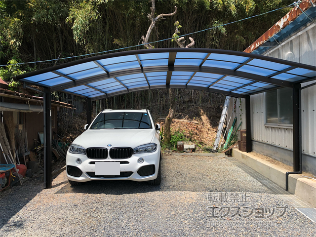 岡山県津山市ののカーポート レイナツインポートグラン　積雪〜20cm対応 施工例