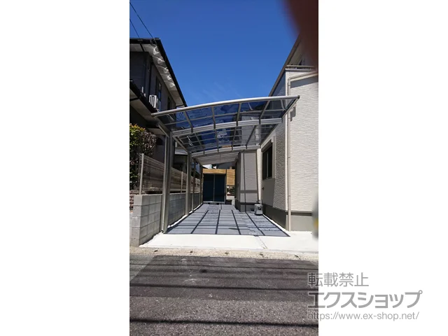 東京都八王子市のLIXIL リクシル(TOEX)カーポート施工例(ソル