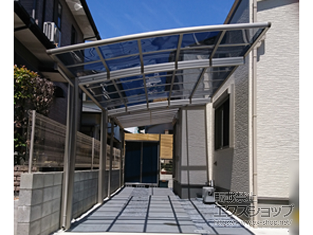 福岡県北九州市ののテラス屋根 ヴェクターテラス F型 テラスタイプ 単体 積雪〜20cm対応 施工例