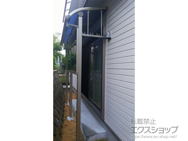 千葉県白井市ののテラス屋根 ヴェクターテラス R型 テラスタイプ 単体 積雪〜20cm対応 施工例