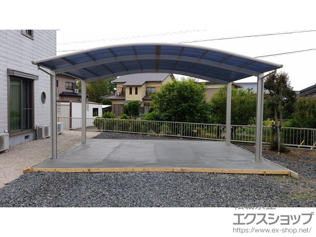 三重県四日市市ののカーポート レイナツインポートグラン　積雪〜20cm対応 施工例