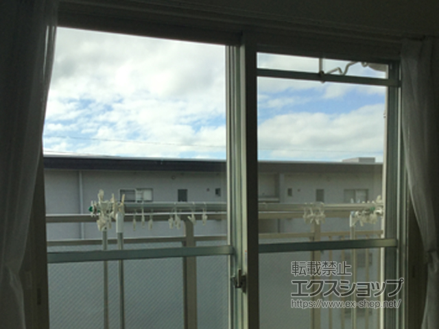 兵庫県神戸市のの二重窓（内窓） インプラス ダストバリア仕様 引違い窓 2枚建 施工例