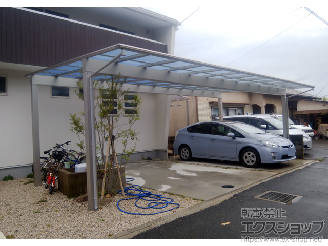 福岡県福津市ののカーポート エフルージュ トリプル 積雪〜20cm対応 施工例
