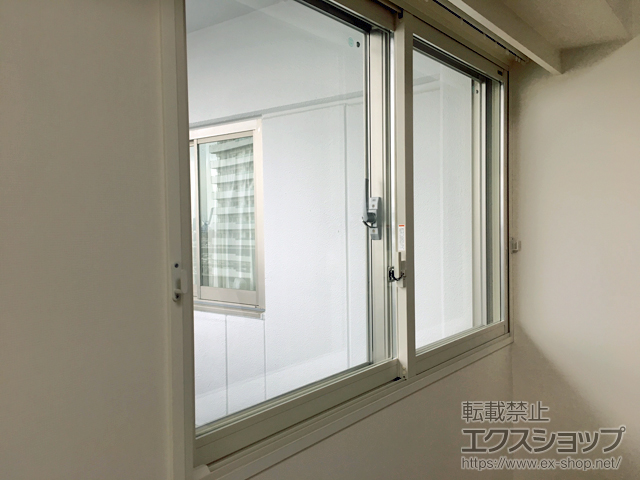 埼玉県川口市のの二重窓（内窓） インプラス ダストバリア仕様 引違い窓 2枚建 施工例