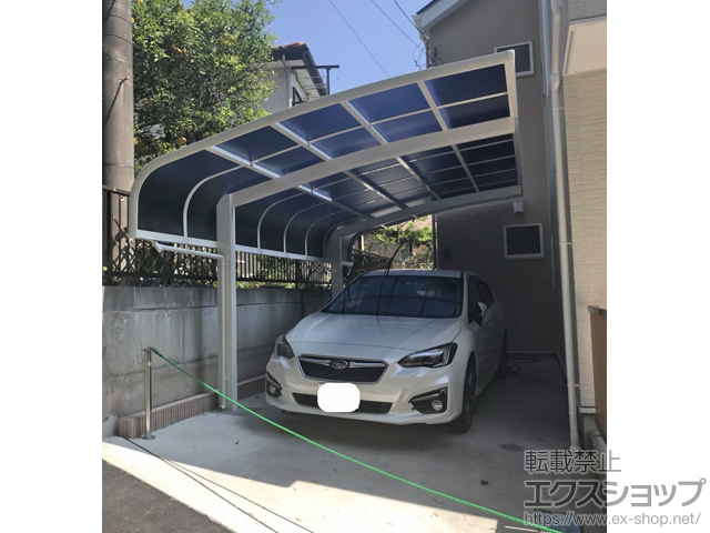 神奈川県横須賀市ののカーポート レイナキャップポートグラン　積雪〜20cm対応 施工例