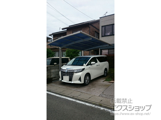 群馬県前橋市ののカーポート レイナポートグラン　積雪〜20cm対応 施工例