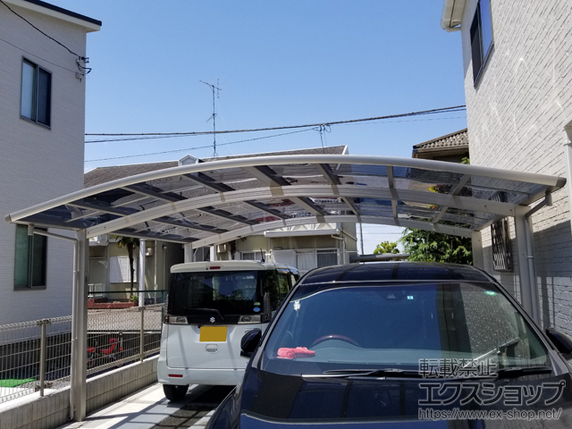 埼玉県熊谷市ののカーポート レイナツインポートグラン　積雪〜20cm対応 施工例
