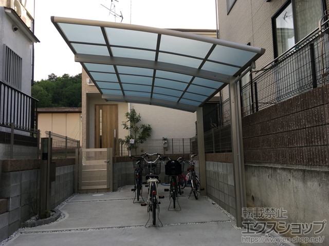 兵庫県宝塚市ののカーポート レイナポートグラン　積雪〜20cm対応 施工例