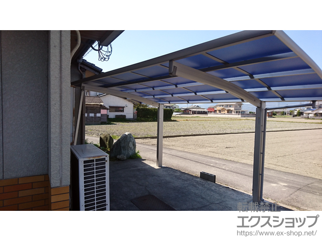 徳島県名西郡石井町ののカーポート プレシオスポート 積雪〜20cm対応 施工例