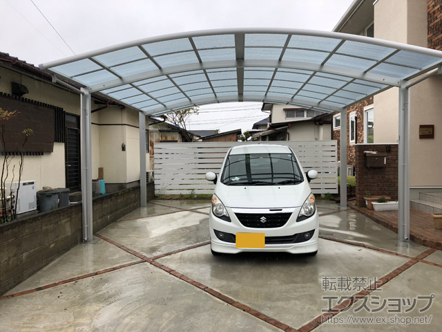 佐賀県佐賀市ののカーポート レイナツインポートグラン　積雪〜20cm対応 施工例