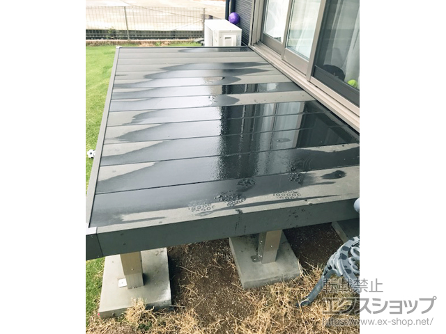 茨城県水戸市ののウッドデッキ リウッドデッキ 200 施工例