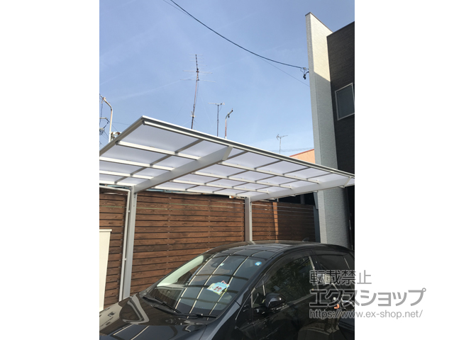 愛知県名古屋市ののカーポート ソリッドポート 積雪〜20cm対応 施工例