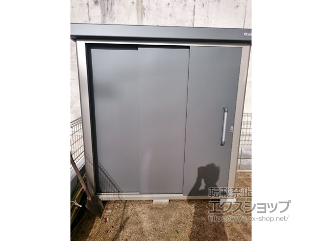 奈良県生駒市のの物置・屋外倉庫 エスケーエイト SK8-50 一般型 1800×800×1940 SK8-50-GK 施工例