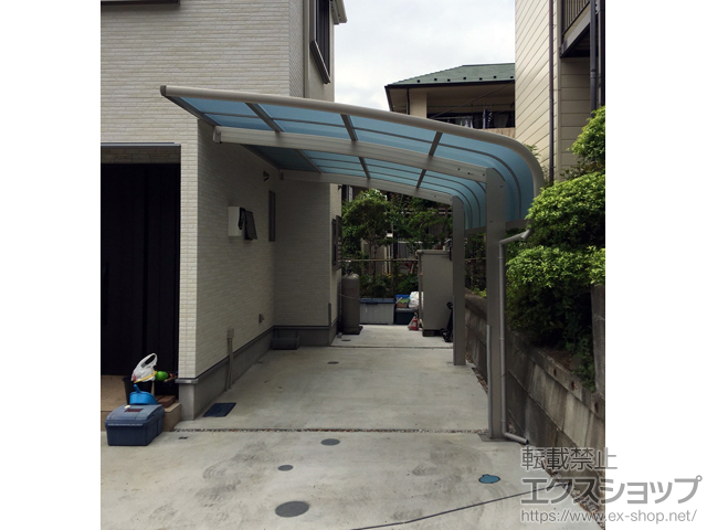 神奈川県横浜市ののカーポート レイナキャップポートグラン　積雪〜20cm対応 施工例