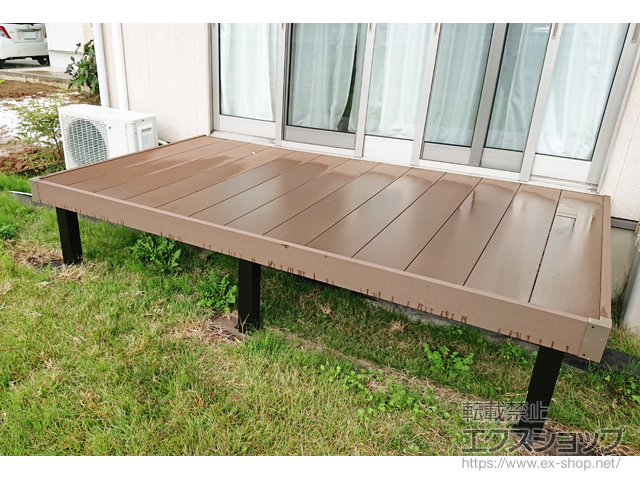 福井県福井市ののウッドデッキ リウッドデッキ 200 施工例