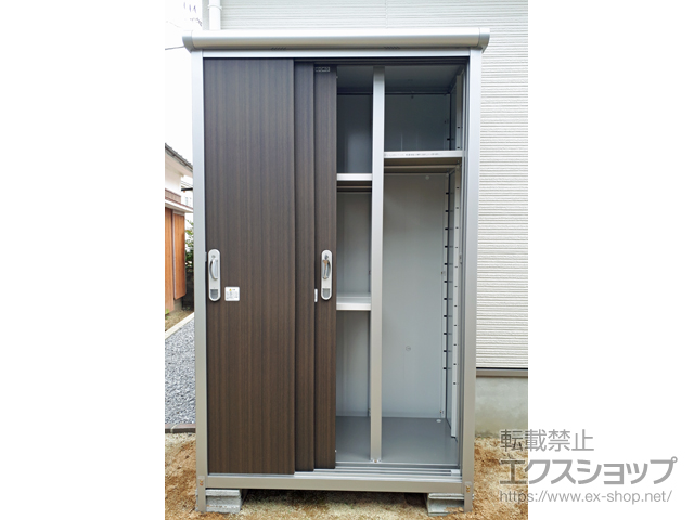 宮崎県宮崎市のの物置・屋外倉庫 エスモ 一般型 1200×650×1959 ESE-1206A-DW 施工例