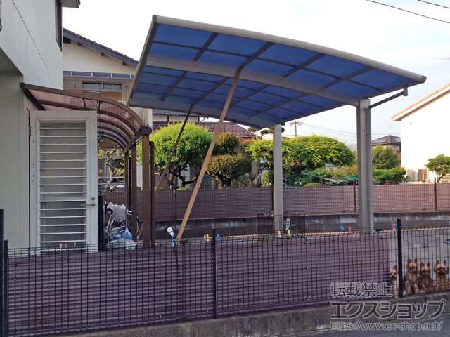 佐賀県鳥栖市ののカーポート レイナポートグラン　積雪〜20cm対応 施工例