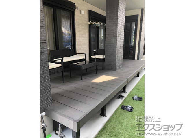 大分県日田市ののウッドデッキ リウッドデッキ 200 施工例