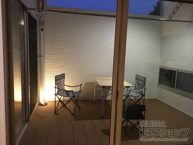 栃木県下野市ののウッドデッキ リウッドデッキ 200 施工例