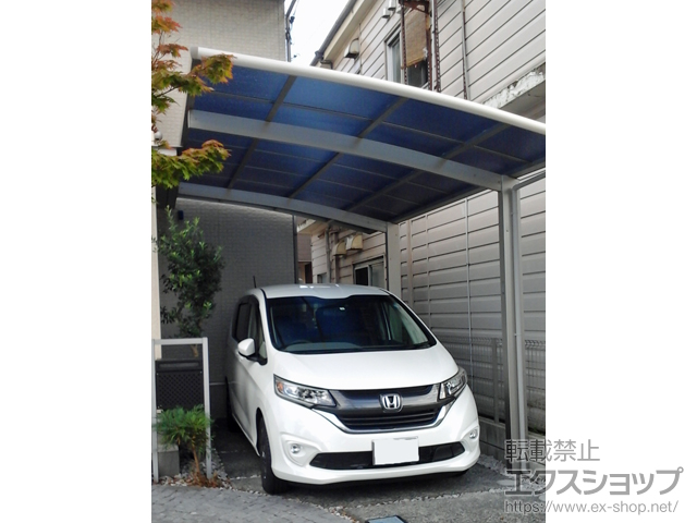 山口県岩国市ののカーポート レイナポートグラン　積雪〜20cm対応 施工例