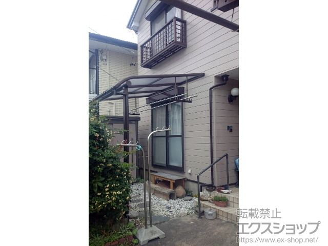 愛知県春日井市ののテラス屋根 ヴェクターテラス R型 テラスタイプ 単体 積雪〜20cm対応 施工例