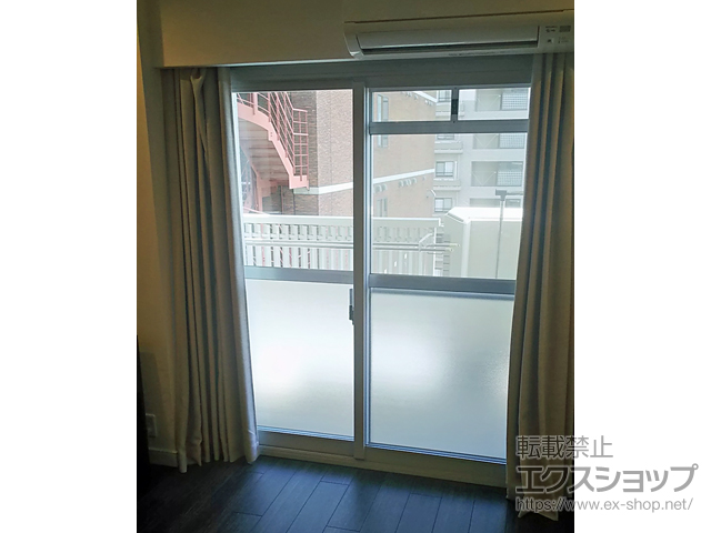 大阪府大阪市のの二重窓（内窓） インプラス ダストバリア仕様 引違い窓 2枚建 施工例