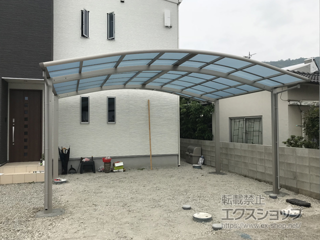 香川県高松市ののカーポート レイナツインポートグラン　積雪〜20cm対応 施工例