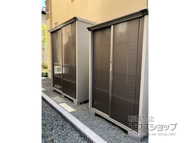 東京都国分寺市のの物置・屋外倉庫 グランプレステージジャンプ 1695×650×1900 GP-176A-F-CB 施工例