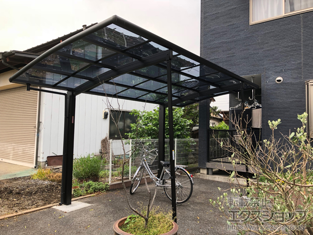 栃木県足利市ののカーポート レイナポートグラン　積雪〜20cm対応 施工例