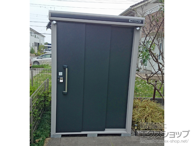 栃木県さくら市のの物置・屋外倉庫 エルモ 一般型 1520×1870×2118 LMD-1518-SM 施工例