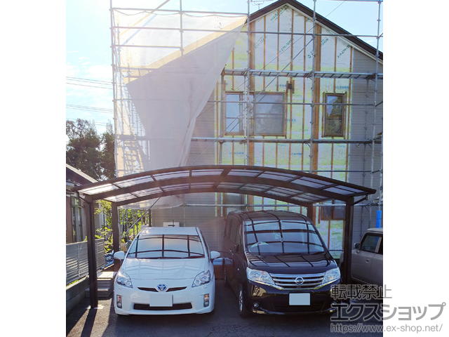 宮城県大崎市ののカーポート レイナツインポートグラン　積雪〜20cm対応 施工例