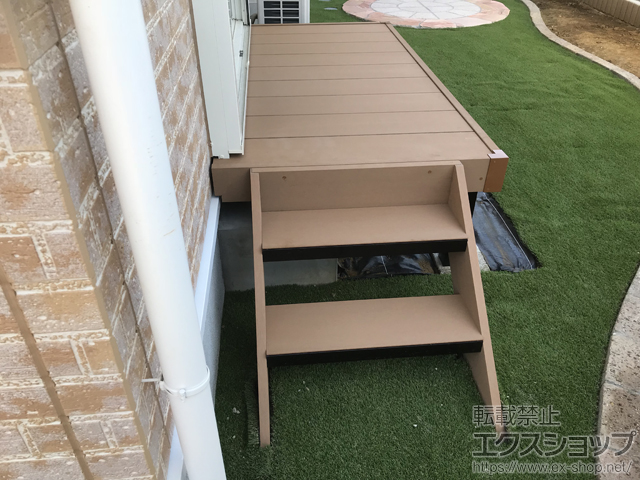 神奈川県横浜市ののウッドデッキ マージウッドデッキ 施工例