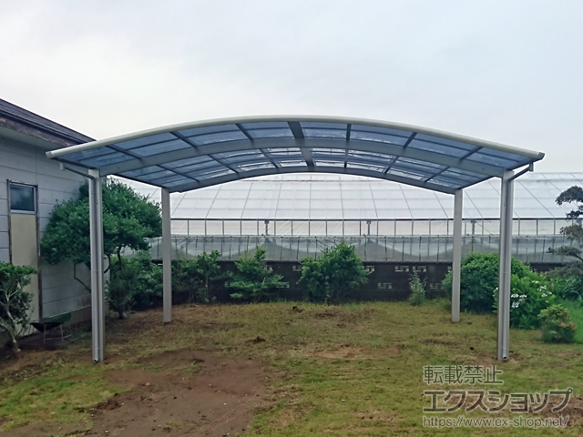 千葉県旭市ののカーポート レイナツインポートグラン　積雪〜20cm対応 施工例