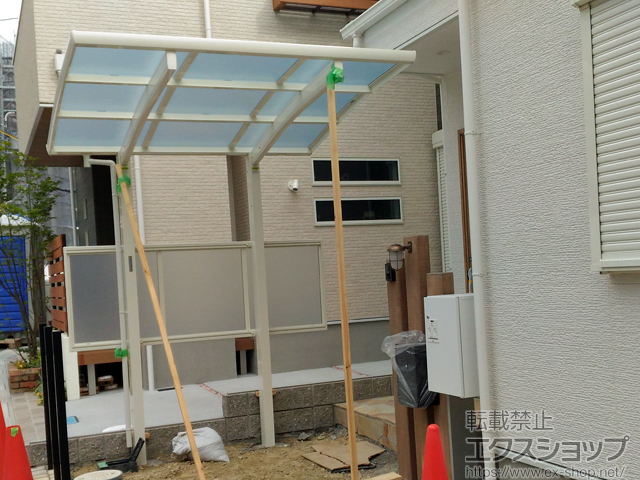 大阪府三島郡島本町ののサイクルポート・駐輪場 レイナポートグランミニ 積雪〜20cm対応 施工例