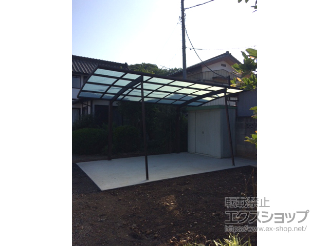 栃木県足利市ののカーポート レイナポートグラン　積雪〜20cm対応 施工例