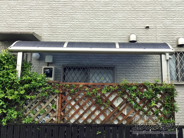 東京都八王子市ののテラス屋根 ヴェクターテラス R型 テラスタイプ 単体 積雪〜20cm対応 施工例