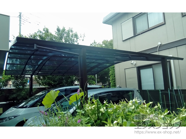 東京都江戸川区ののカーポート レイナツインポートグラン　積雪〜20cm対応 施工例