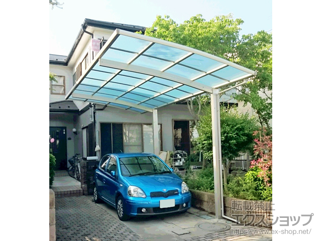 千葉県野田市ののカーポート レイナポートグラン　積雪〜20cm対応 施工例