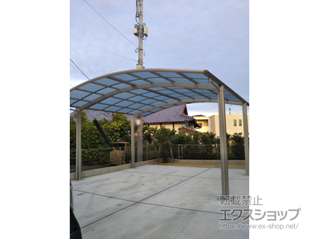 長崎県佐世保市ののカーポート レイナツインポートグラン　積雪〜20cm対応 施工例
