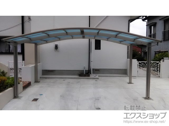 長崎県佐世保市ののカーポート レイナツインポートグラン　積雪〜20cm対応 施工例