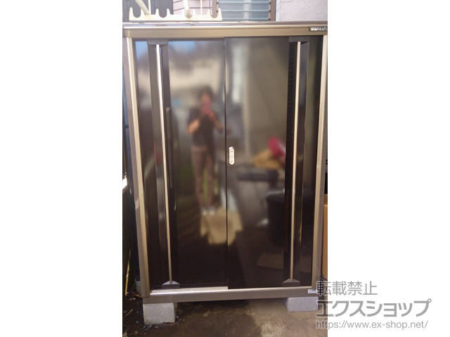 東京都狛江市のの物置・屋外倉庫 ナイソーシスター　1100×920×1603 KMW-119D 施工例