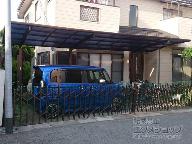 千葉県柏市ののカーポート レイナポートグラン 延長　積雪〜20cm対応 施工例