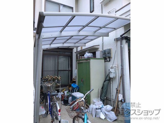 大阪府和泉市ののカーポート プレシオスポート 積雪〜20cm対応 施工例