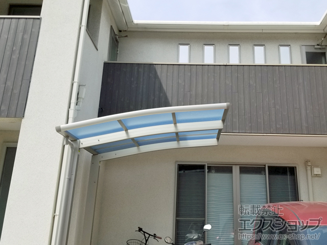 静岡県沼津市ののサイクルポート・駐輪場 レイナポートグランミニ 積雪〜20cm対応 施工例