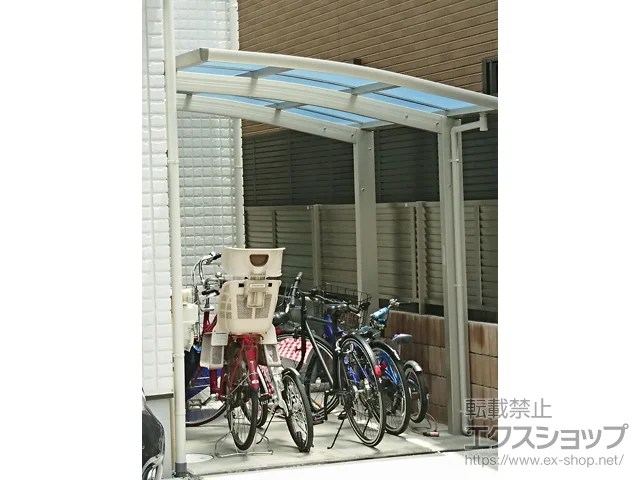 ��ʌ��������܎s��YKKAP�̃T�C�N���|�[�g�E���]�Ԓu���� ���C�i�|�[�g�O�����~�j �ϐ�`20cm�Ή� �{�H��