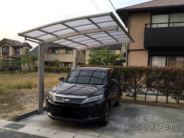 三重県伊賀市ののカーポート レイナポートグラン　積雪〜20cm対応 施工例