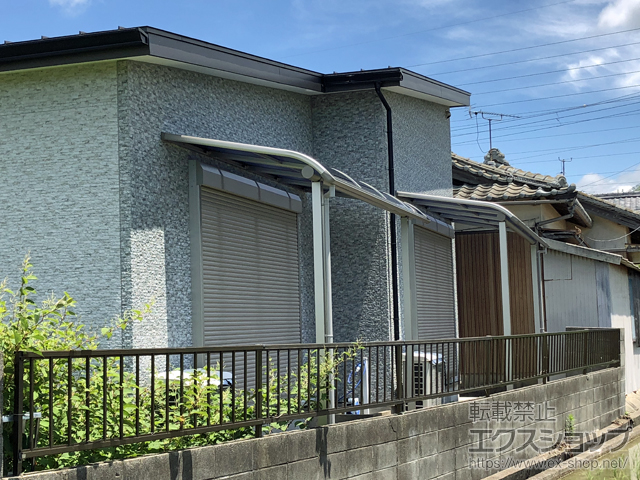 和歌山県日高郡みなべ町ののテラス屋根 ヴェクターテラス R型 テラスタイプ 単体 積雪〜20cm対応 施工例